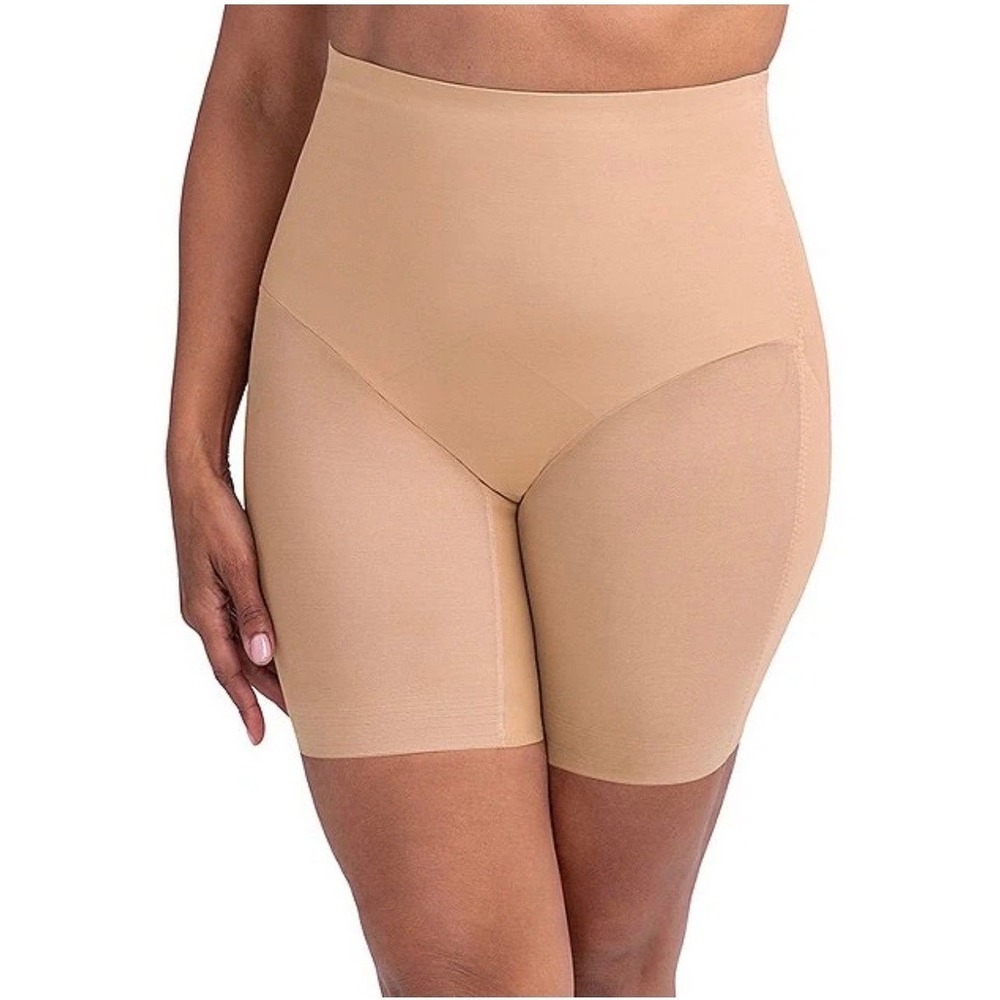 Honeylove Mid Waist Shaping Shorts XL Sand Nude Firm Compression‎ NWT SPST00031N
